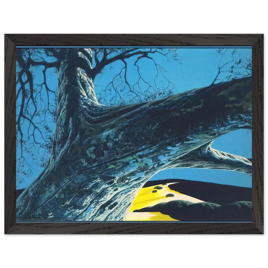 Distant Meadow by Eyvind Earle — Framed art print at Zephyeer