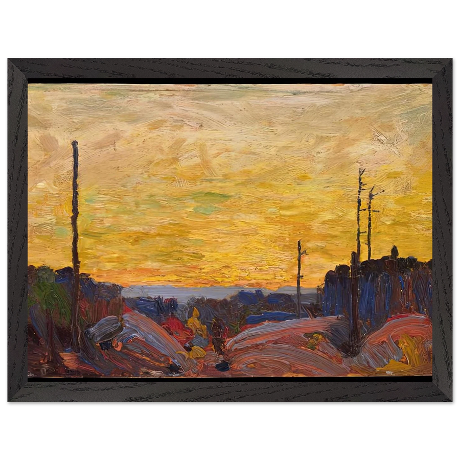 BURNED OVER LAND 1916 by Tom Thomson — Framed art print at Zephyeer