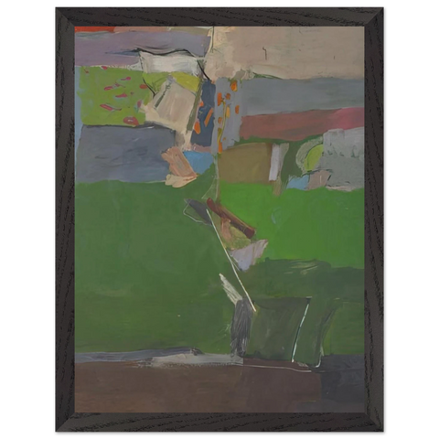 Berkeley #13 by Richard Diebenkorn — Framed art print at Zephyeer