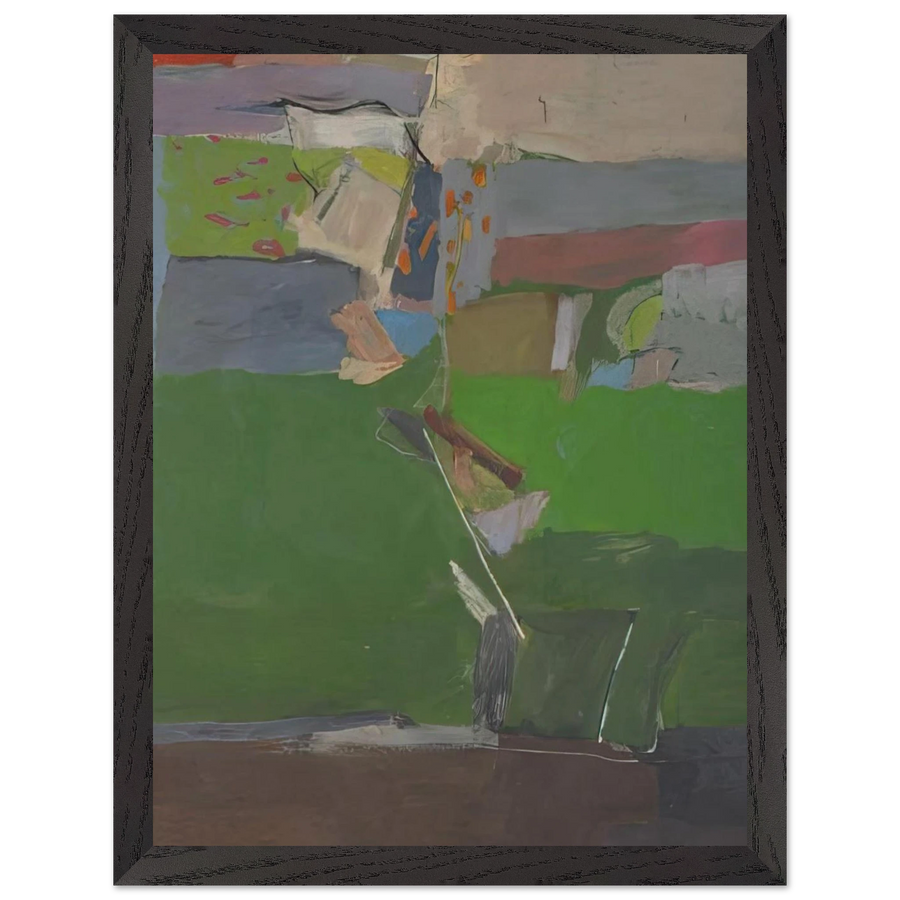 Berkeley #13 by Richard Diebenkorn — Framed art print at Zephyeer