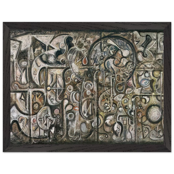 Symphony No. 1, The Transcendental by Richard Pousette-Dart — Framed art print at Zephyeer