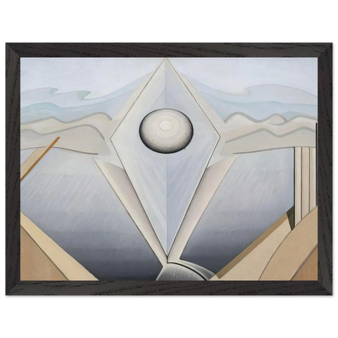 Abstract Painting #98 - 1938 by Lawren Harris — Framed art print at Zephyeer
