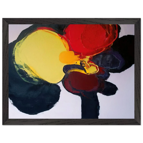 COMPOSITION 1965 by Luis Feito — Framed art print at Zephyeer