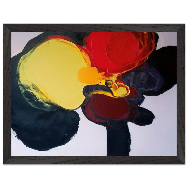 COMPOSITION 1965 by Luis Feito — Framed art print at Zephyeer
