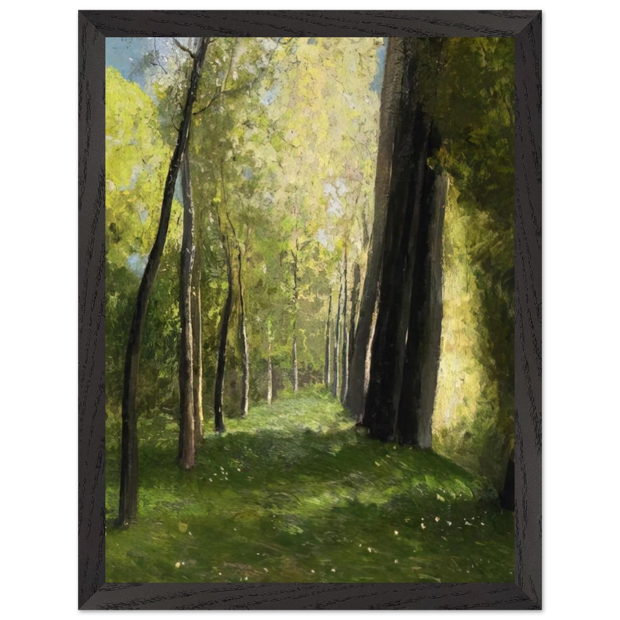 LANE OF TREES by Odilon Redon — Framed art print at Zephyeer