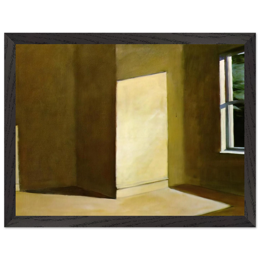 Sun in an Empty Room by Edward Hopper — Framed art print at Zephyeer
