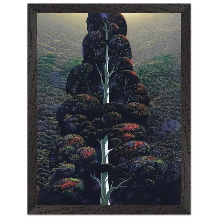 Reaching for the Sky by Eyvind Earle — Framed art print at Zephyeer