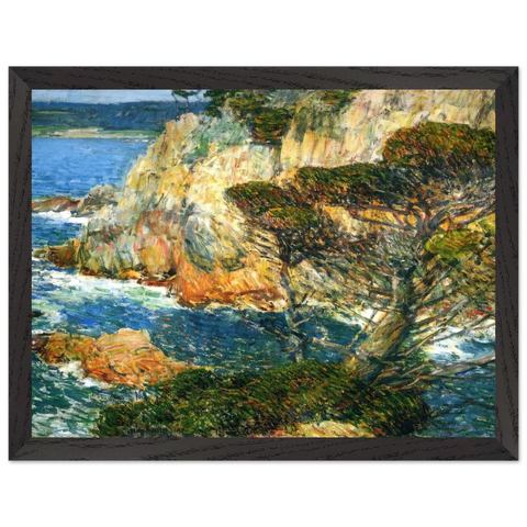 Point Lobos, Carmel by Childe Hassam — Framed art print at Zephyeer