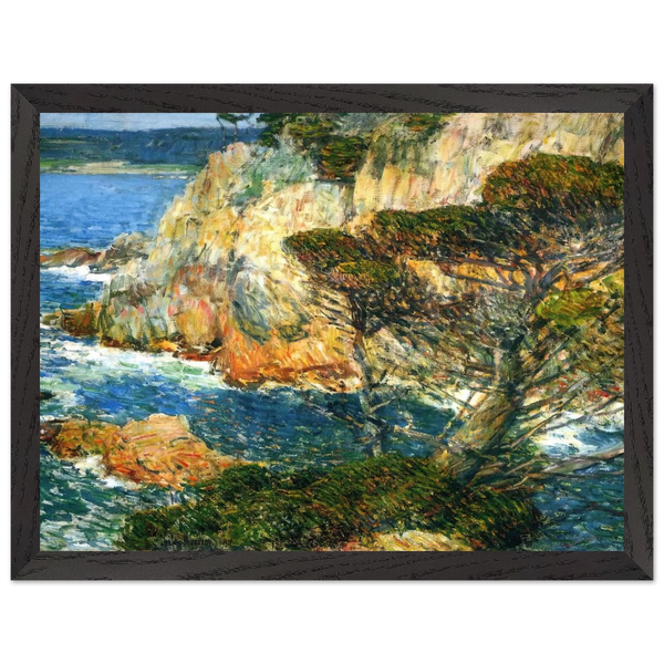 Point Lobos, Carmel by Childe Hassam — Framed art print at Zephyeer