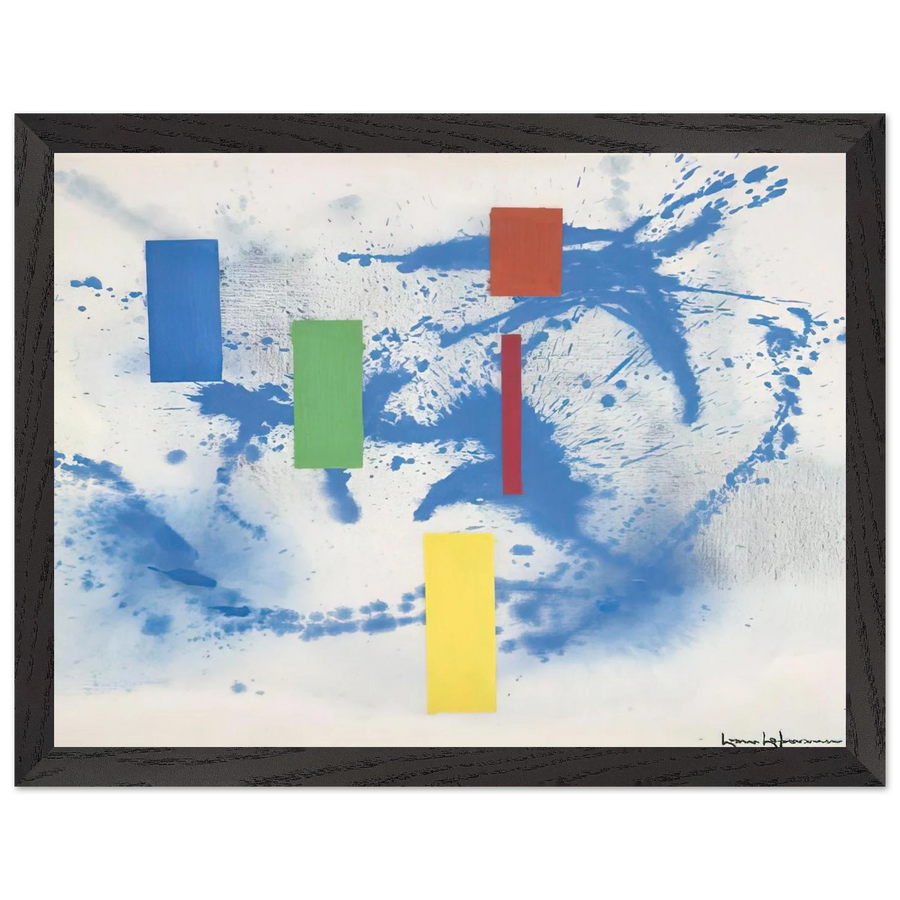 Love Poem by Hans Hofmann — Framed art print at Zephyeer
