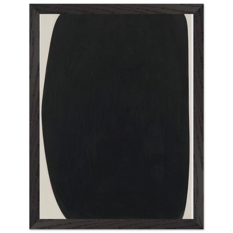 Study for Black Ripe by Ellsworth Kelly — Framed art print at Zephyeer