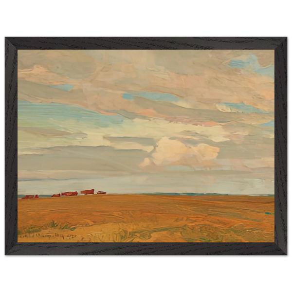 PRAIRIE SAND HILL CAMP MAY 1921 1921 by Maynard Dixon — Framed art print at Zephyeer