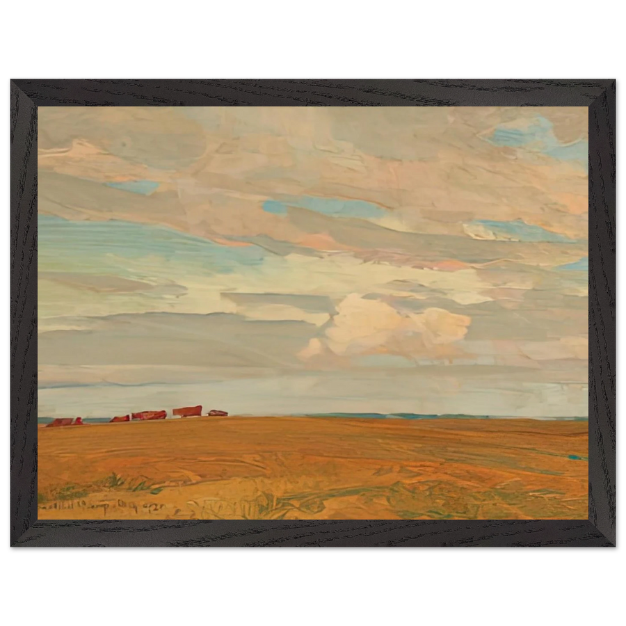PRAIRIE SAND HILL CAMP MAY 1921 1921 by Maynard Dixon — Framed art print at Zephyeer