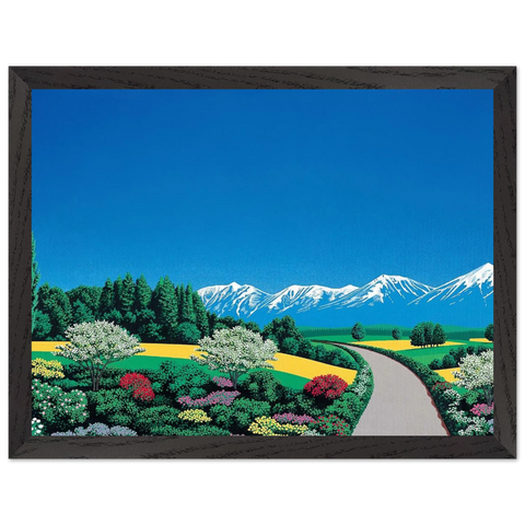 Elv Alps by Hiroshi Nagai — Framed art print at Zephyeer