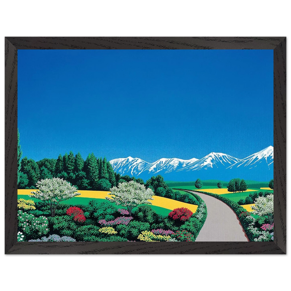 Elv Alps by Hiroshi Nagai — Framed art print at Zephyeer