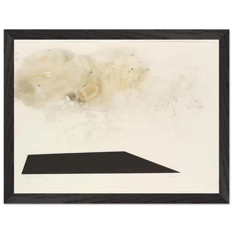 Dramatic Fire - 1989 by John Cage — Framed art print at Zephyeer