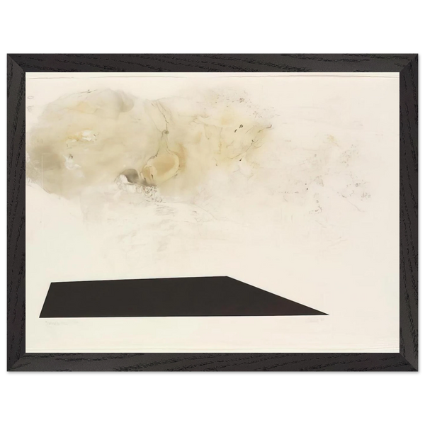 Dramatic Fire - 1989 by John Cage — Framed art print at Zephyeer