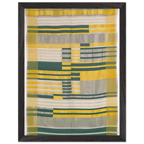 WALL HANGING 1925 by Anni Albers — Framed art print at Zephyeer