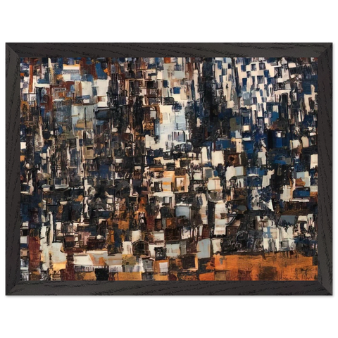 Danse - Tachisme by Maria Helena Vieira da Silva — Framed art print at Zephyeer