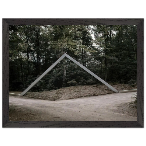 La plate-bande - 1988 by Francois Morellet — Framed art print at Zephyeer