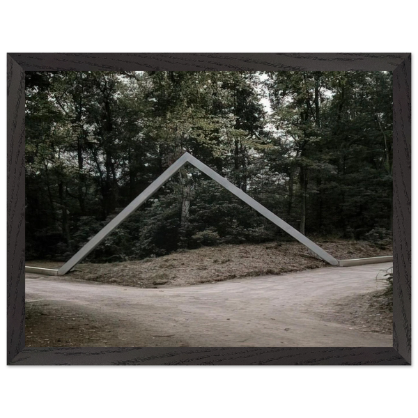 La plate-bande - 1988 by Francois Morellet — Framed art print at Zephyeer