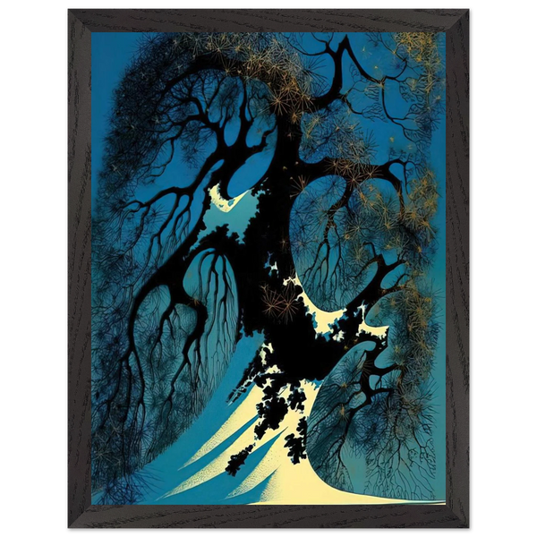 Winter Bonsai by Eyvind Earle — Framed art print at Zephyeer