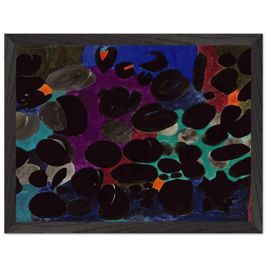 Plumen - 1957 by Johannes Itten — Framed art print at Zephyeer