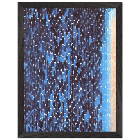 NEW GALAXY 1970 by Alma Woodsey Thomas — Framed art print at Zephyeer