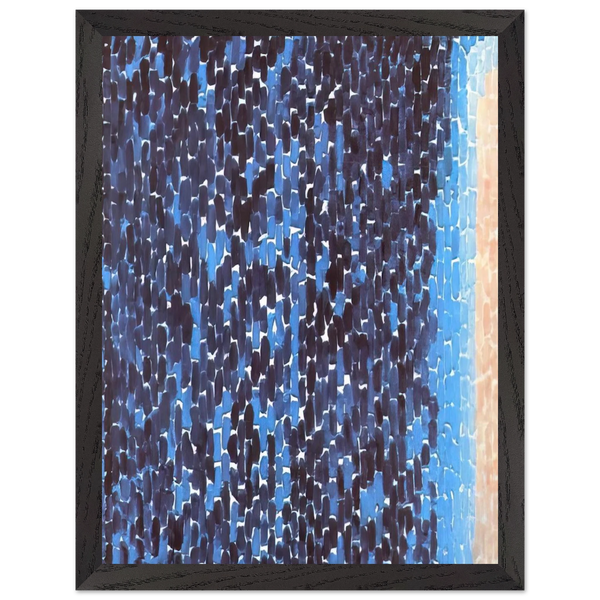 NEW GALAXY 1970 by Alma Woodsey Thomas — Framed art print at Zephyeer