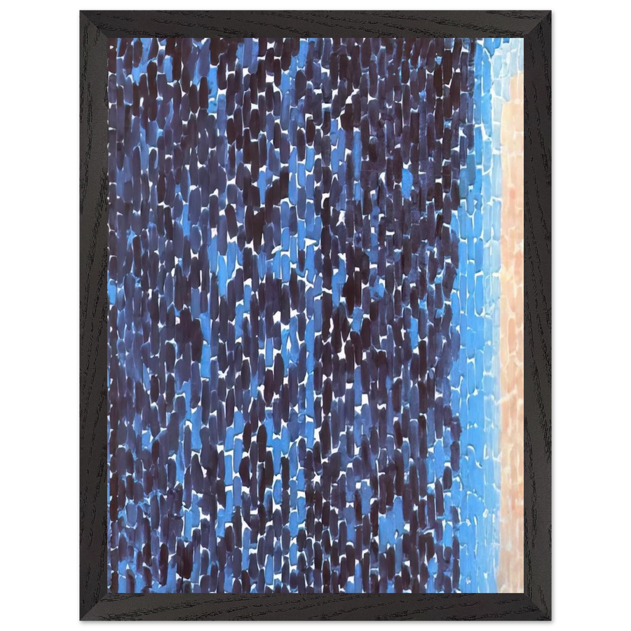 NEW GALAXY 1970 by Alma Woodsey Thomas — Framed art print at Zephyeer