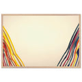 Delta Theta (1961) by Morris Louis, framed poster, view 6
