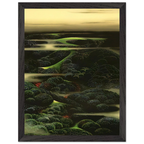 Twilight by Eyvind Earle — Framed art print at Zephyeer