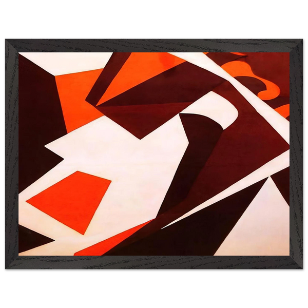 Geometric Forms by Jean Arp — Framed art print at Zephyeer