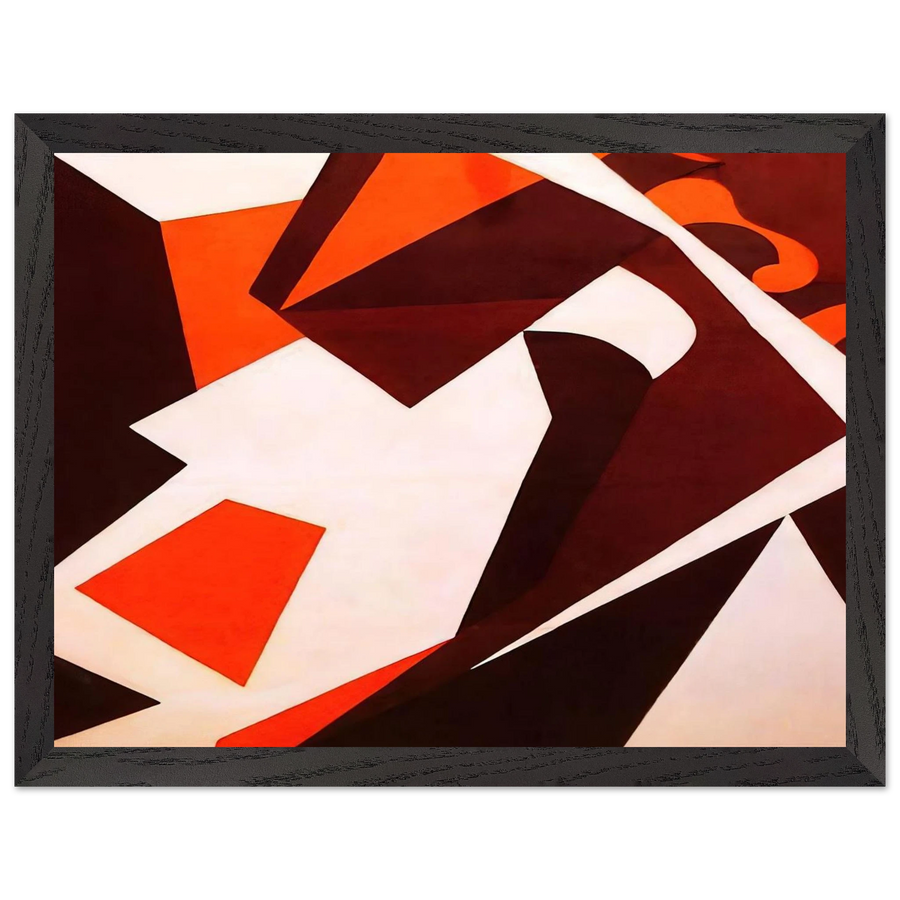 Geometric Forms by Jean Arp — Framed art print at Zephyeer