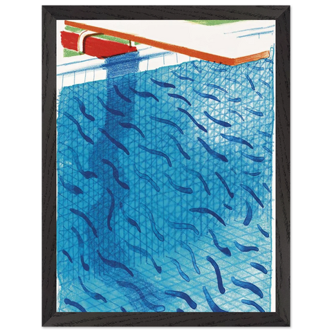 David Hockney — Framed art print at Zephyeer