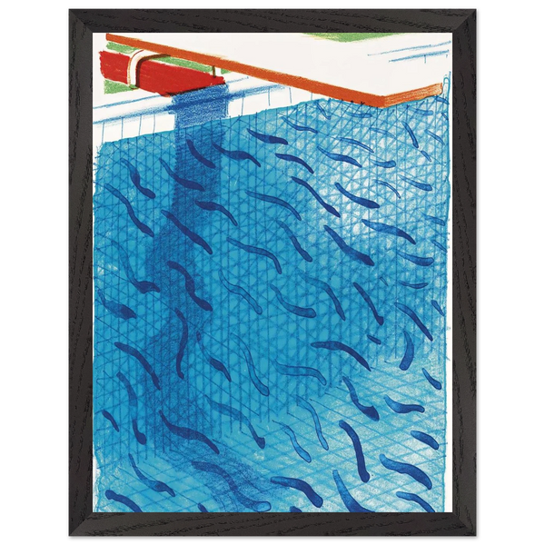 David Hockney — Framed art print at Zephyeer