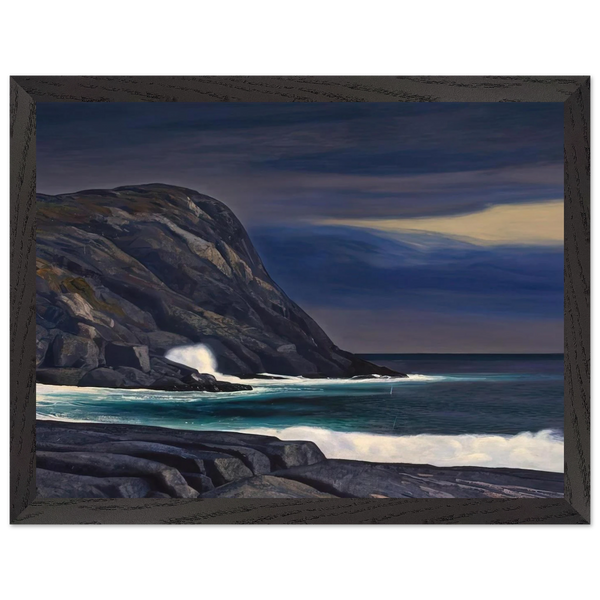 Brewing Storm, Monhegan by Rockwell Kent — Framed art print at Zephyeer
