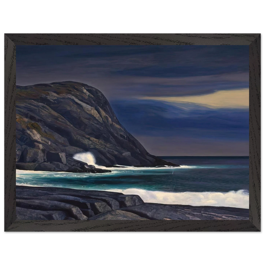 Brewing Storm, Monhegan by Rockwell Kent — Framed art print at Zephyeer