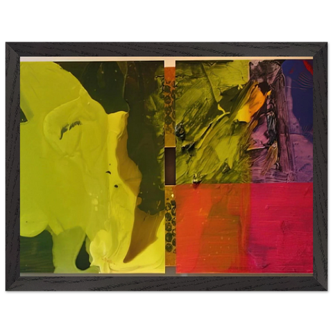 Sea Color by Sam Gilliam — Framed art print at Zephyeer