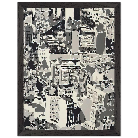 TOWNSCAPE 1969 by Gerhard Richter — Framed art print at Zephyeer