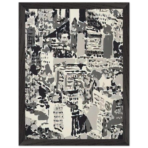 TOWNSCAPE 1969 by Gerhard Richter — Framed art print at Zephyeer