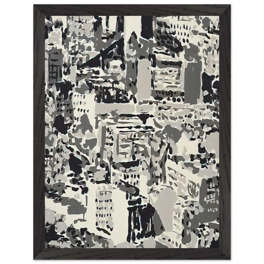 TOWNSCAPE 1969 by Gerhard Richter — Framed art print at Zephyeer