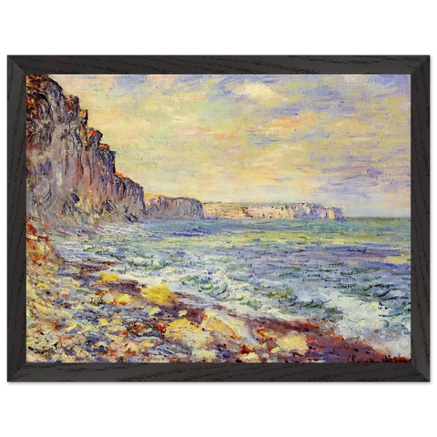Morning by the Sea by Claude Monet — Framed art print at Zephyeer