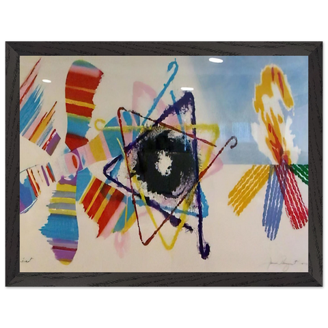 Fast Feast by James Rosenquist — Framed art print at Zephyeer