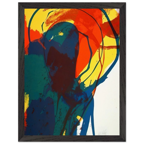 Untitled by Paul Jenkins — Framed art print at Zephyeer
