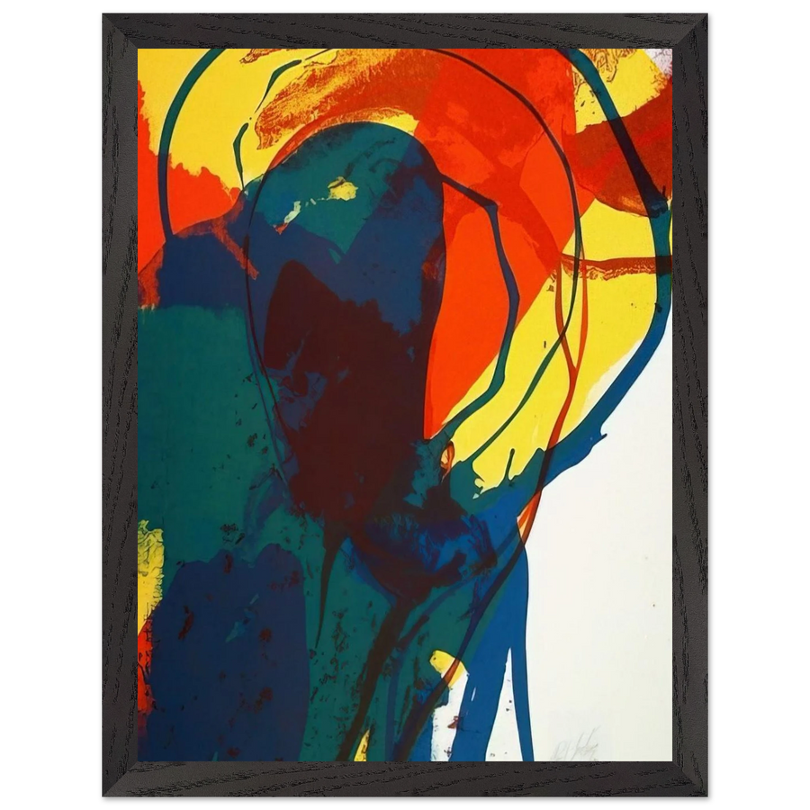 Untitled by Paul Jenkins — Framed art print at Zephyeer