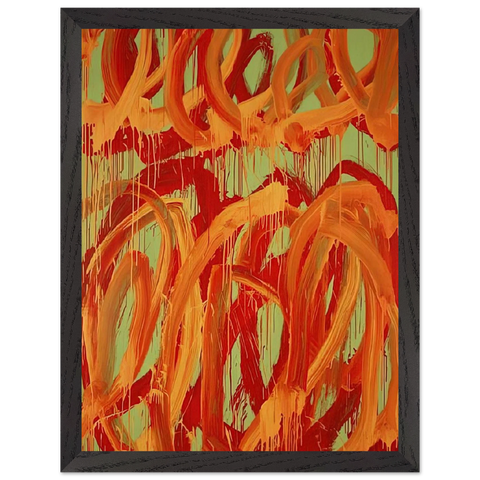 Camino Real  IV by Cy Twombly — Framed art print at Zephyeer