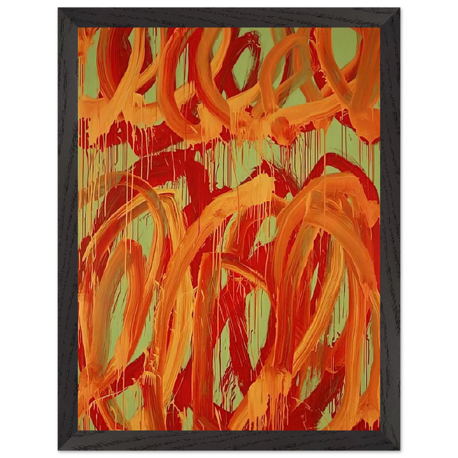 Camino Real  IV by Cy Twombly — Framed art print at Zephyeer