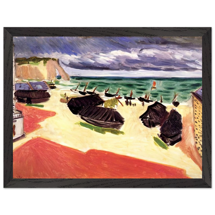 FISHING BOATS IN WINTER ETRETAT 1921 by Henri Matisse — Framed art print at Zephyeer
