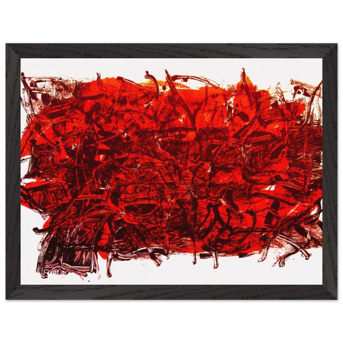 Leaves III by Jean-Paul Riopelle — Framed art print at Zephyeer